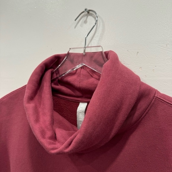Athleta 24/7 Funnel Neck Sweatshirt Small Maple Red - Picture 8 of 8